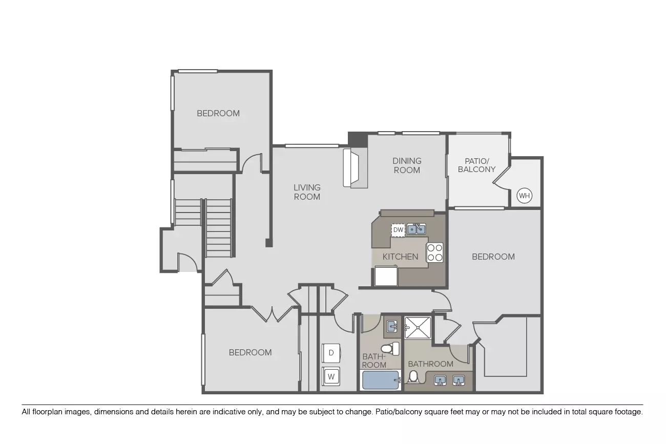Unit DD202 DD202 floor plan