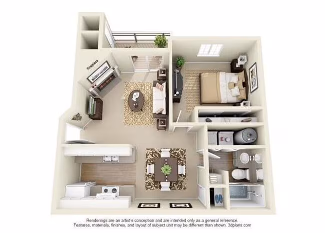 1X1MP G107 floor plan