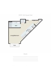 Spirit X-302 floor plan