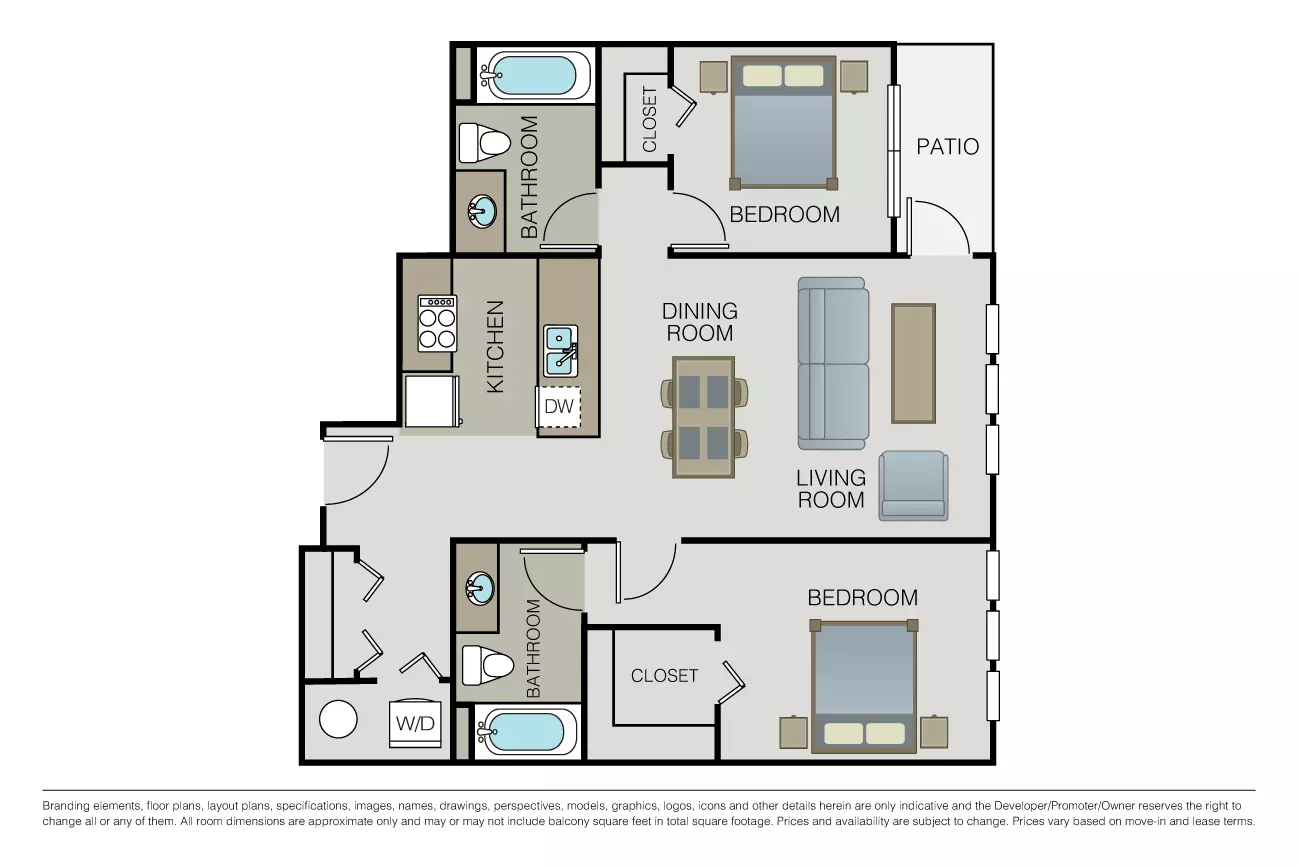 Unit VO209 VO209 floor plan