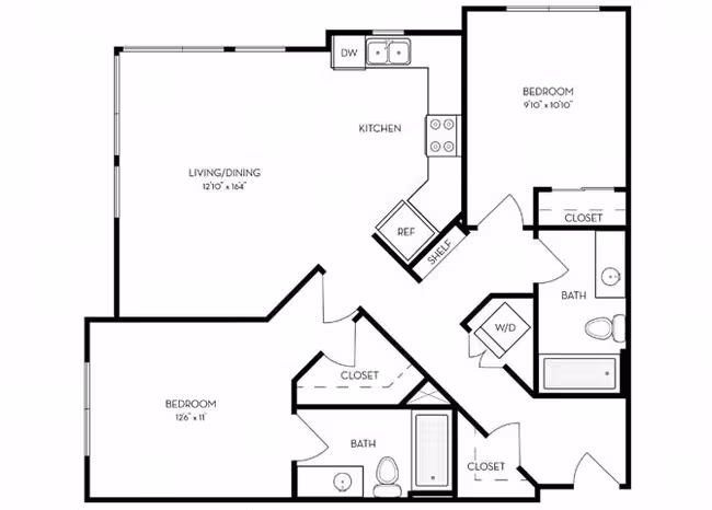C1 306 floor plan