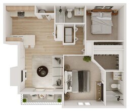 2x2 3365-204 floor plan