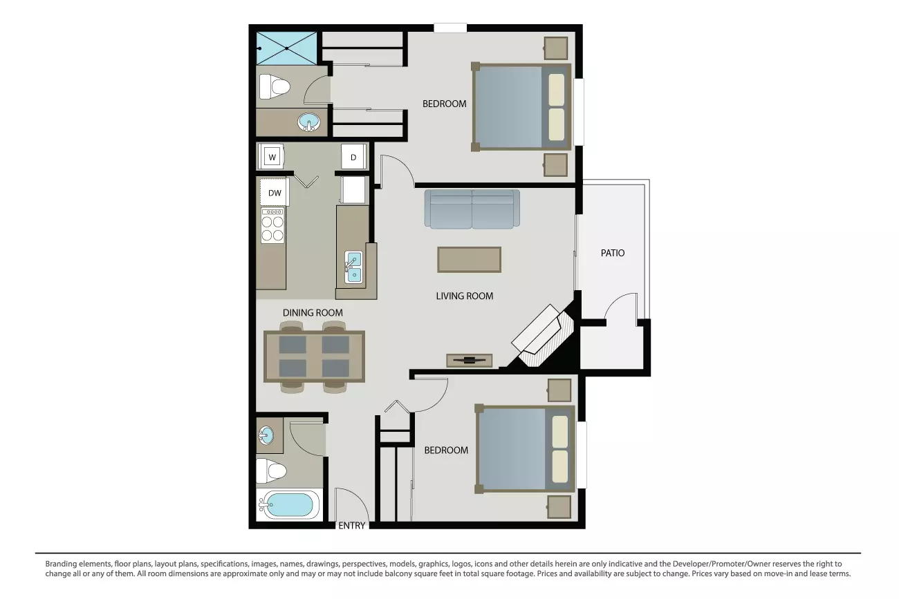 Unit 01K303 01K303 floor plan
