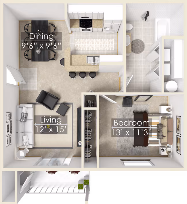 HONEYSUCKLE L-105 floor plan