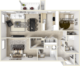 MADRONA L-307 floor plan