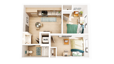 B1 Private floor plan