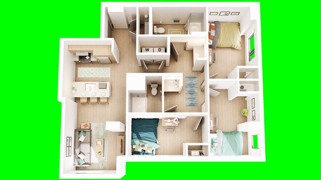 C1 Private floor plan