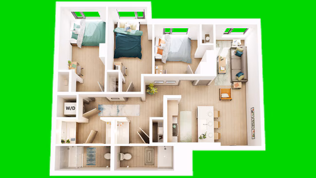 C3 Private floor plan