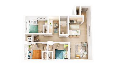 C6 Private floor plan