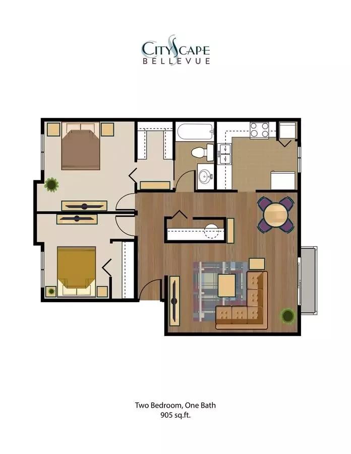 Unit 12111-D4 507-A3 floor plan