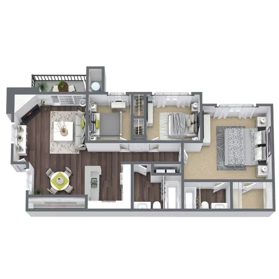 Granite U302 floor plan