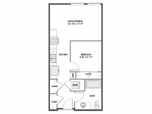 A2 1-613 floor plan