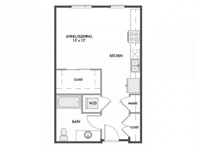 E2 1-211 floor plan