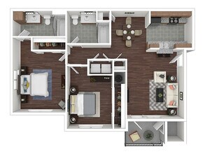 2x2 J-303 floor plan
