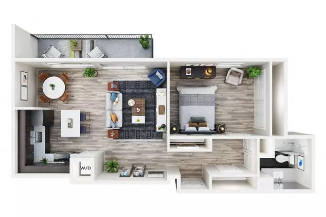 Unit 1504 1504 floor plan