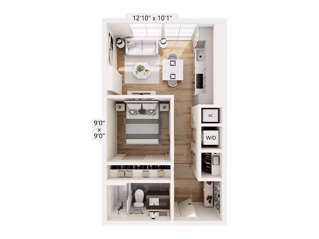 Unit 1204 1204 floor plan
