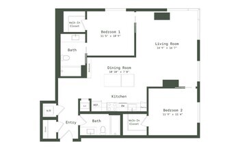 Unit 1108 1108 floor plan