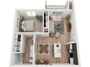 Sapling E-201 floor plan