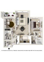 Cypress B-206 floor plan