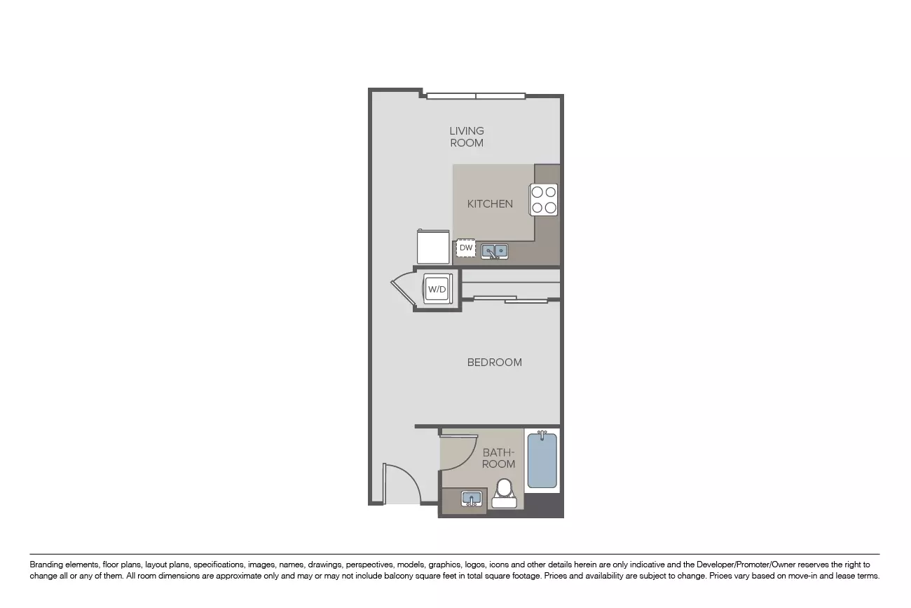 Unit C407 C407 floor plan