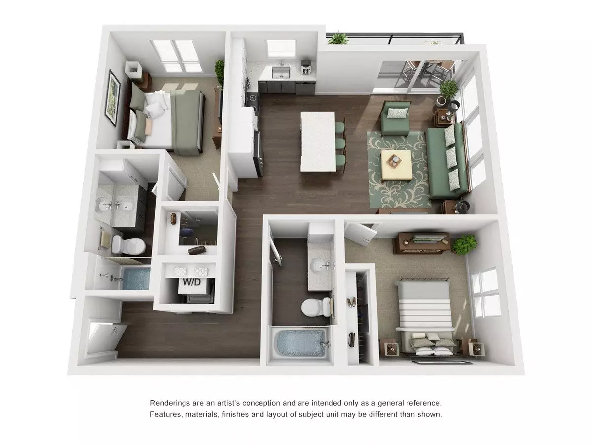 Unit 315 315 floor plan