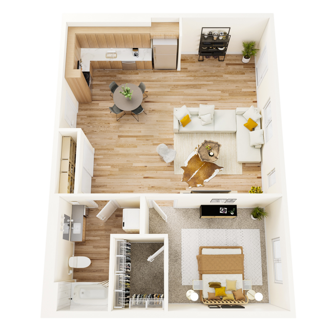 A6 301 floor plan