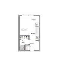 Studio 512 floor plan