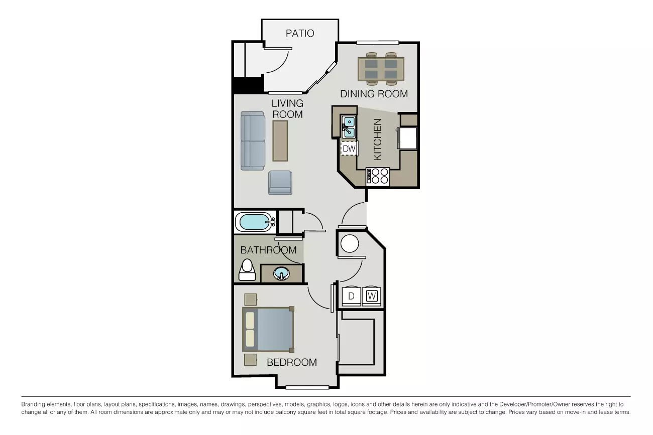 Unit G103 G103 floor plan
