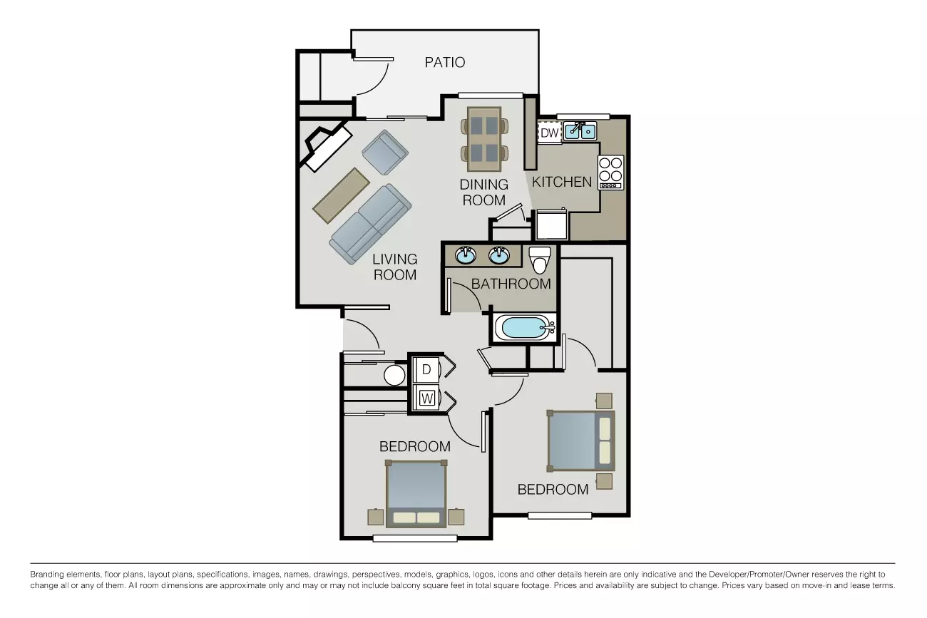 Unit M203 M203 floor plan