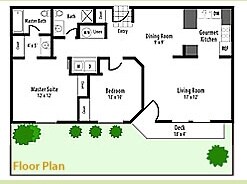 2x2 208 floor plan