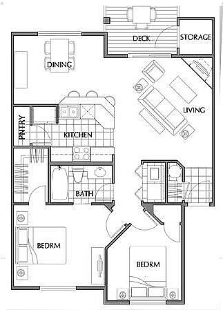 Mulberry D-228 floor plan
