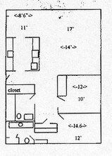 2x1.5 B-308 floor plan