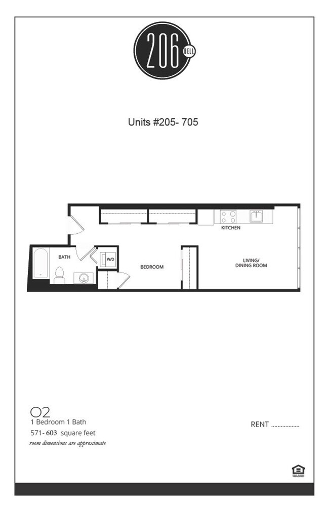 Pacific 205 floor plan