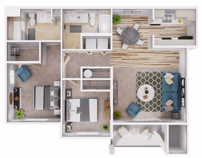 Cascade Q202 floor plan