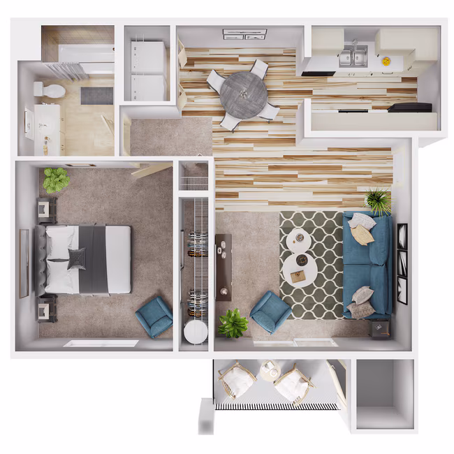 Snoqualmie D402 floor plan