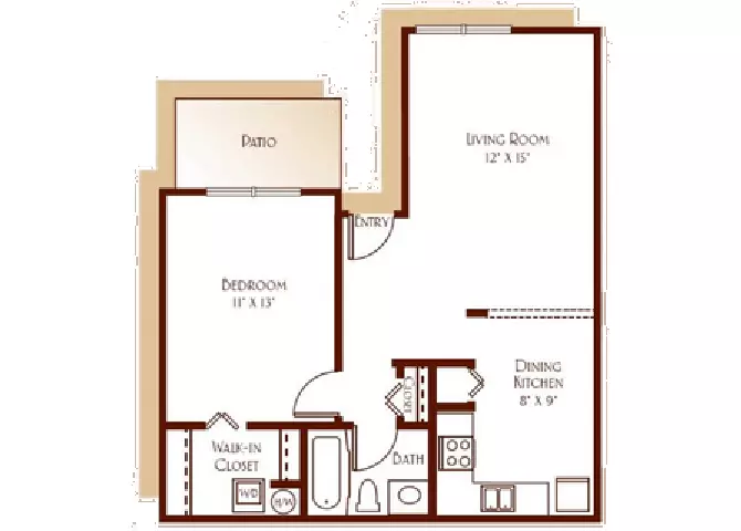 Unit 78H 78H floor plan