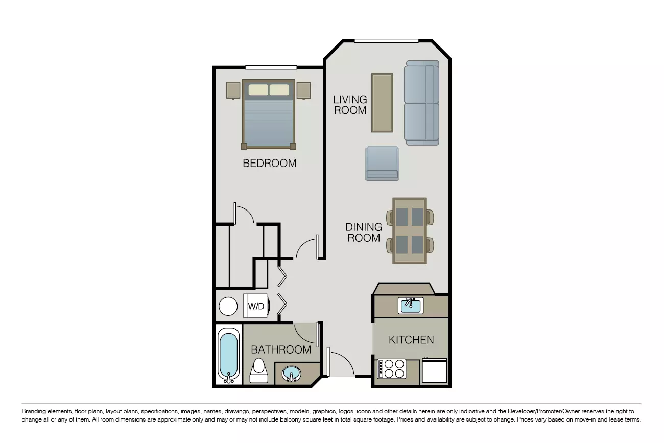 Unit 01603 01603 floor plan