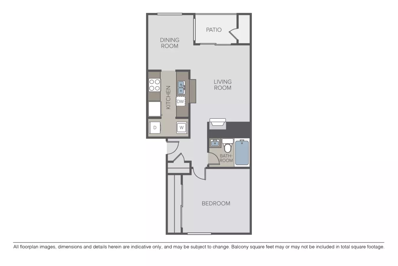 Unit U107 U107 floor plan
