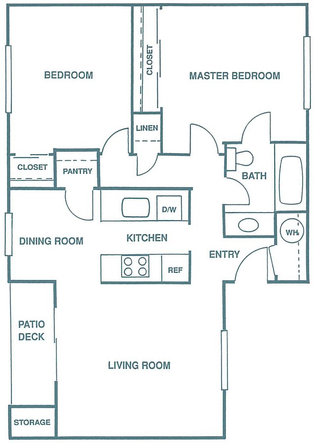 Unit B15 H60 floor plan