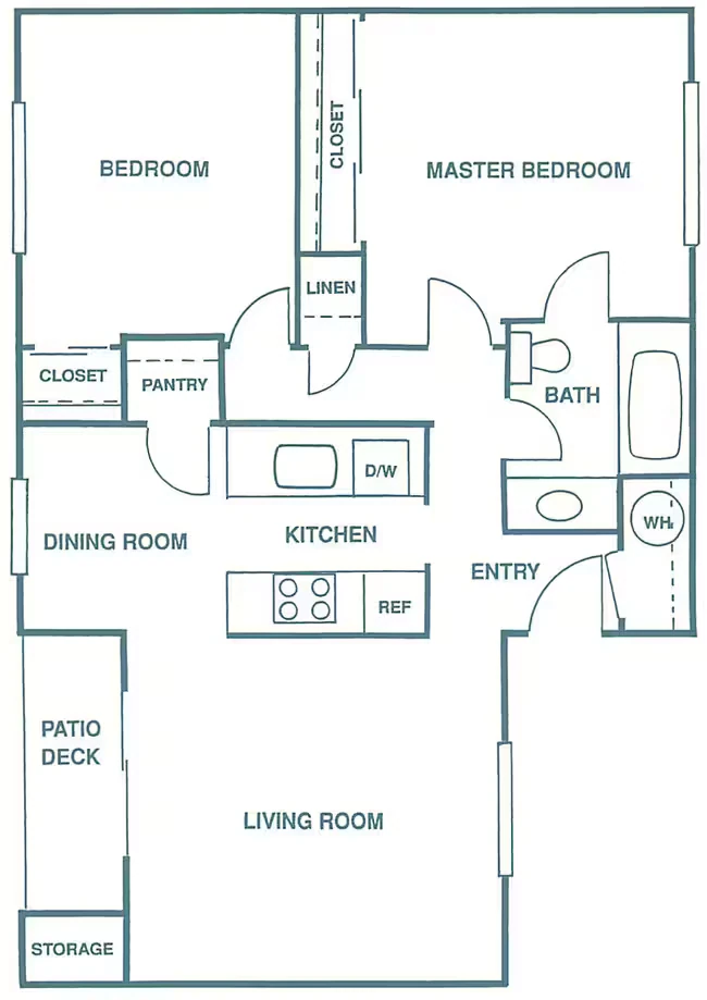 Unit A03 E42 floor plan