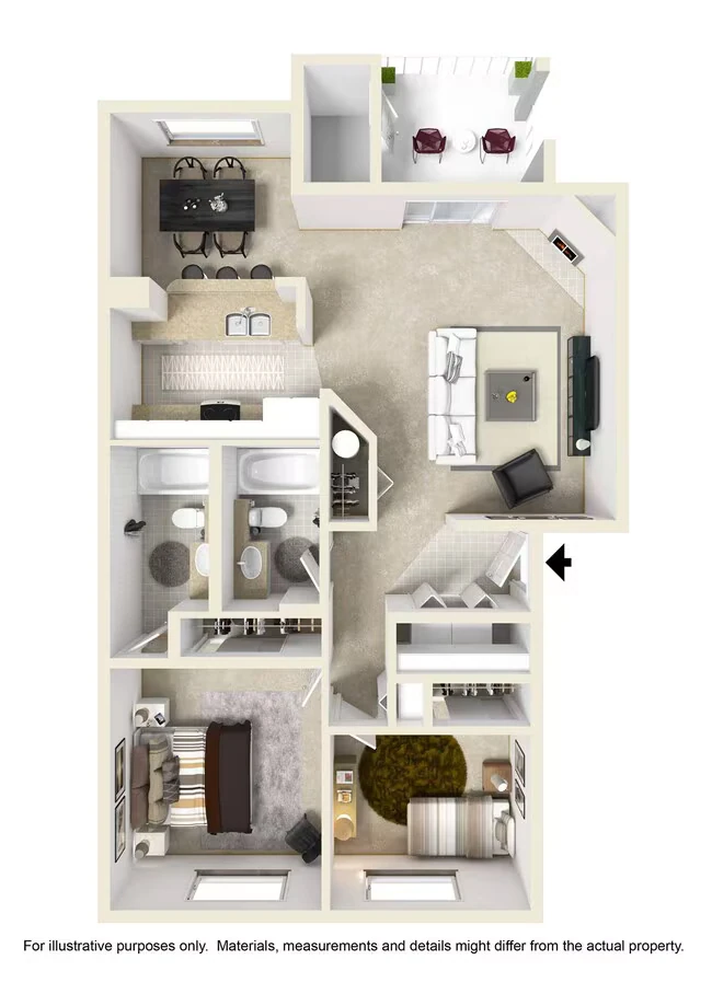 CRYSTAL C-12 floor plan