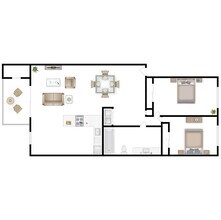 2x1 C201 floor plan