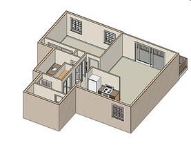 1x1 8-341 floor plan
