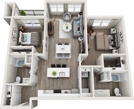 Port F-206 floor plan