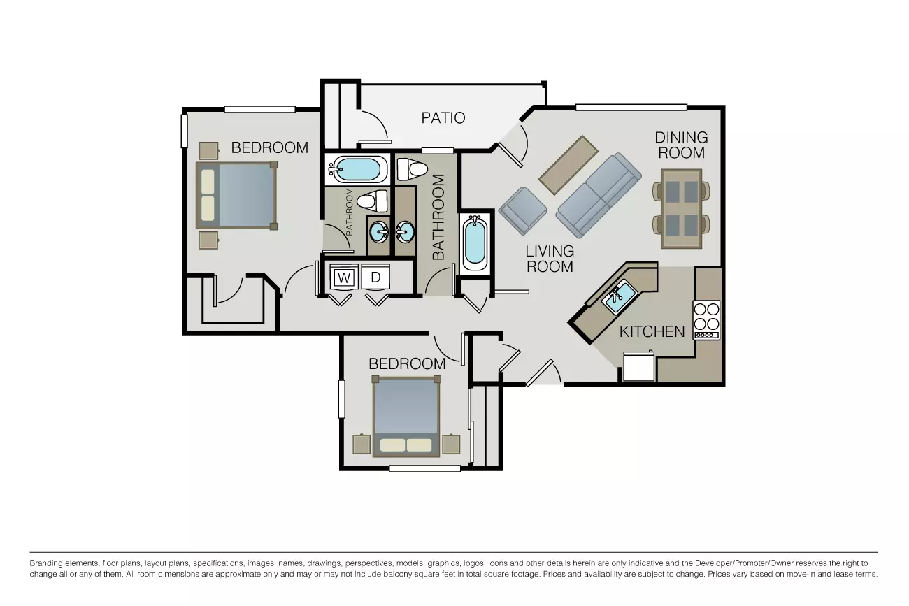 Unit G204 G204 floor plan