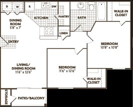 Beachcomb 0122 floor plan