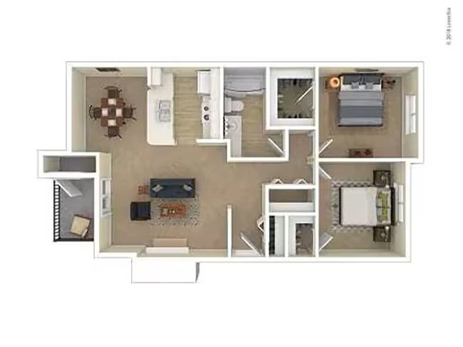 2x1 16-204 floor plan