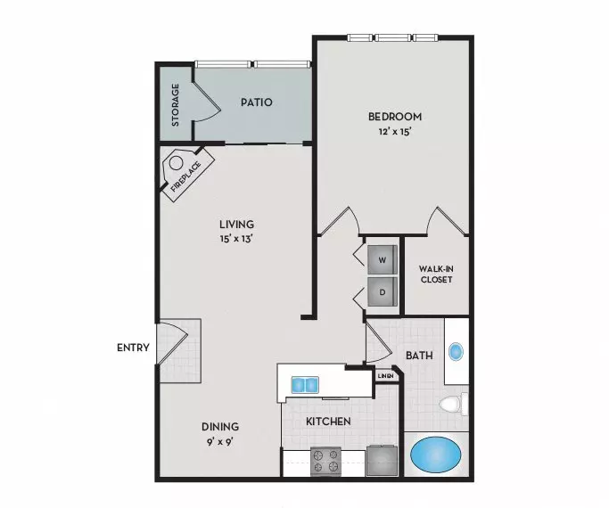Unit H2052 H2052 floor plan
