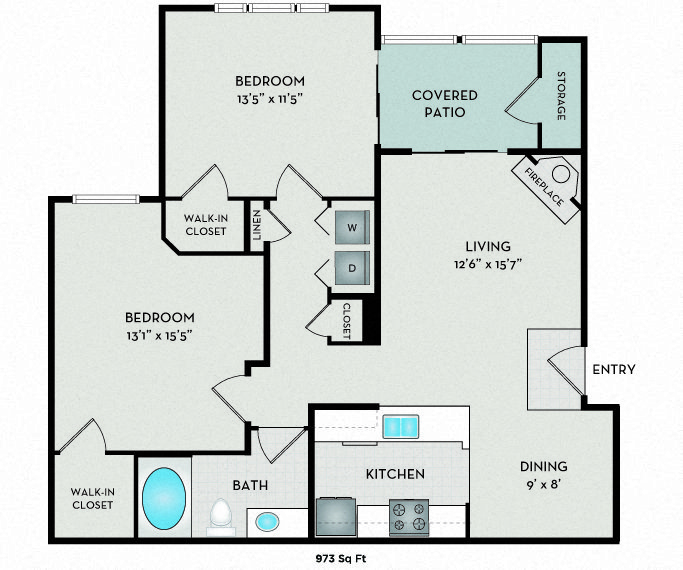 Unit J3068 J3068 floor plan