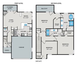 Redwood N1104 floor plan